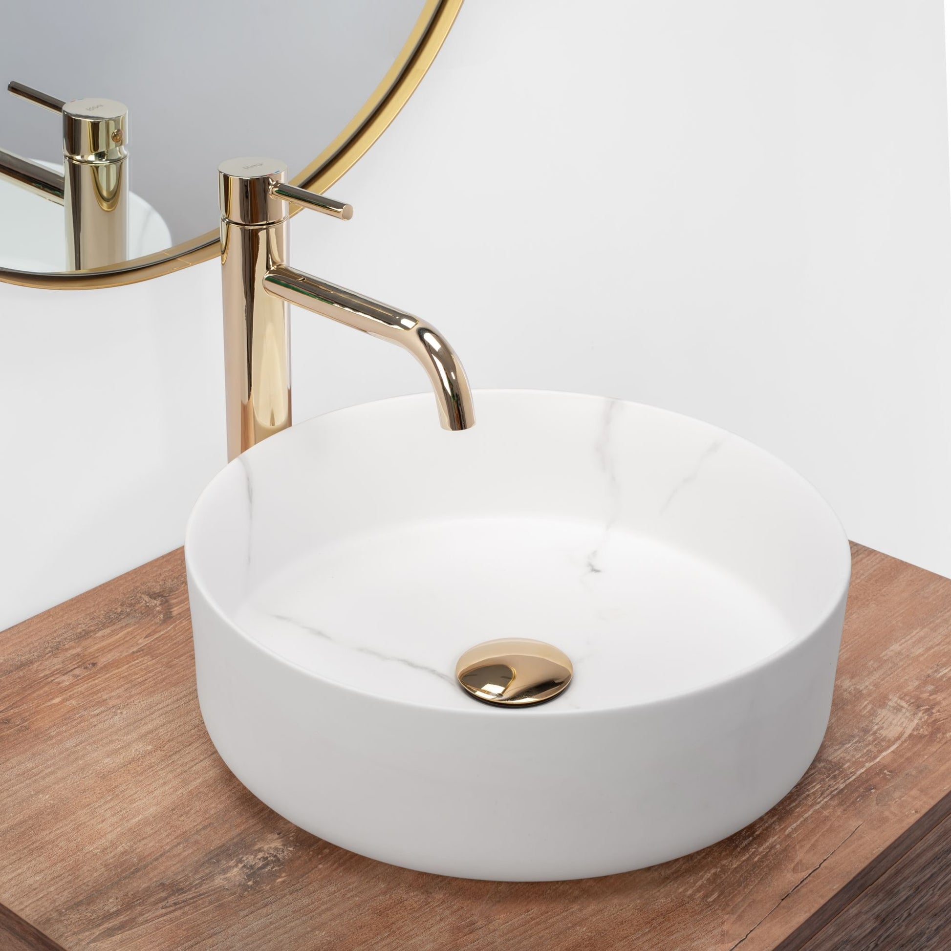 Lavoar pentru blat Rea Sami Marble Mat 2