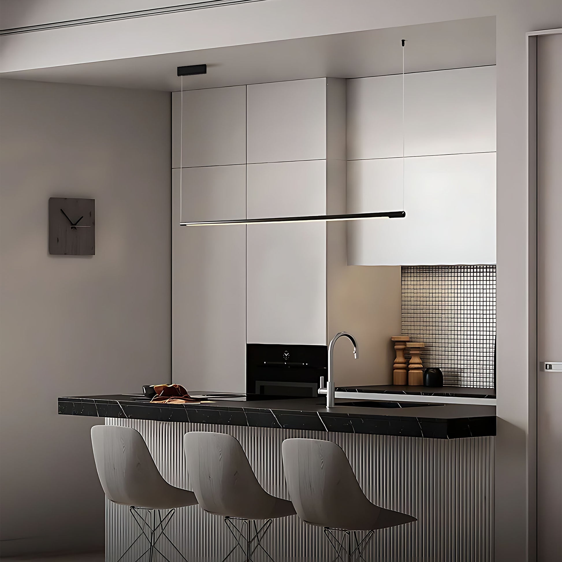 Lampă Suspendată Lhj031-cp 120 Cm Negru  2