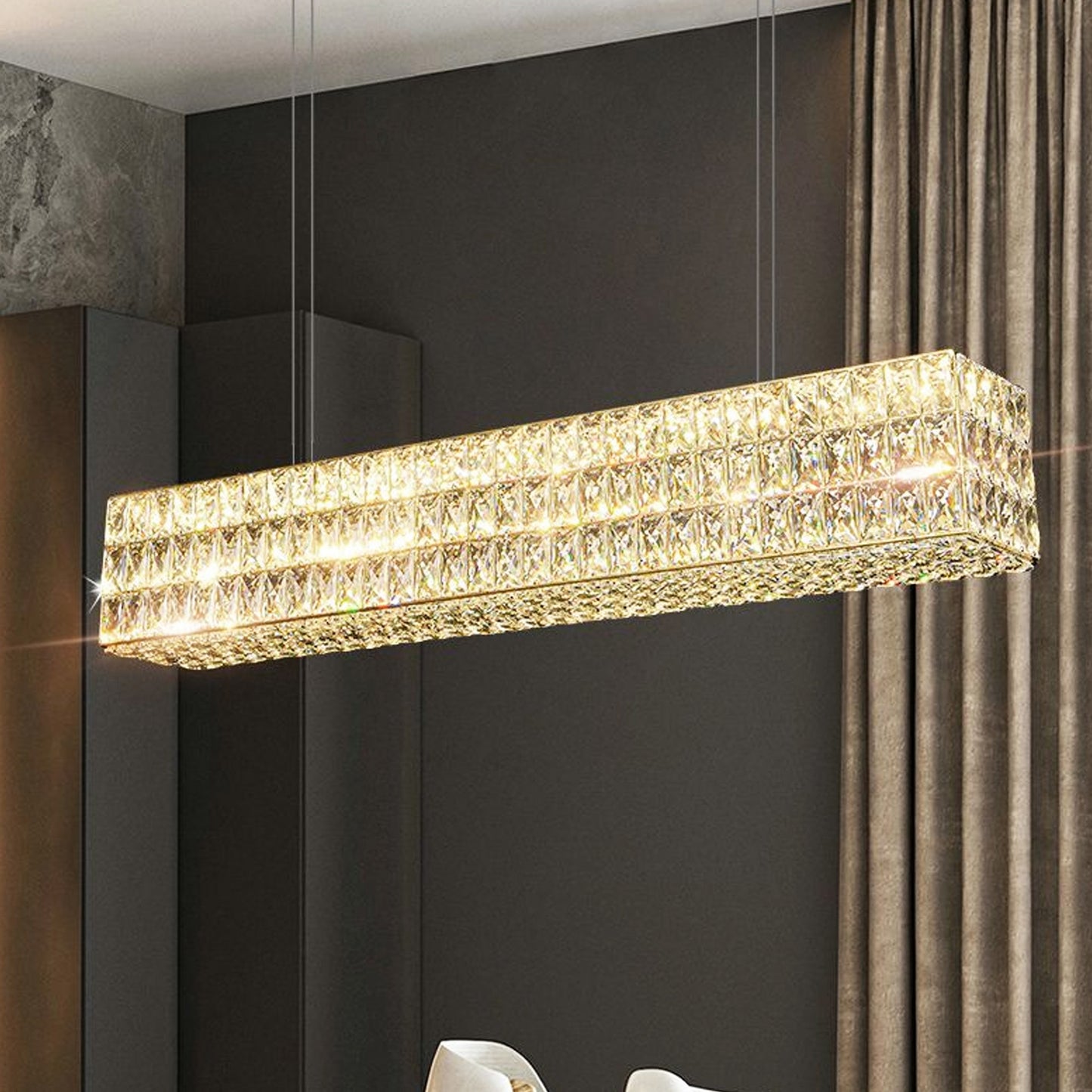 Lampă Suspendată Led App1566-cp Gold  4