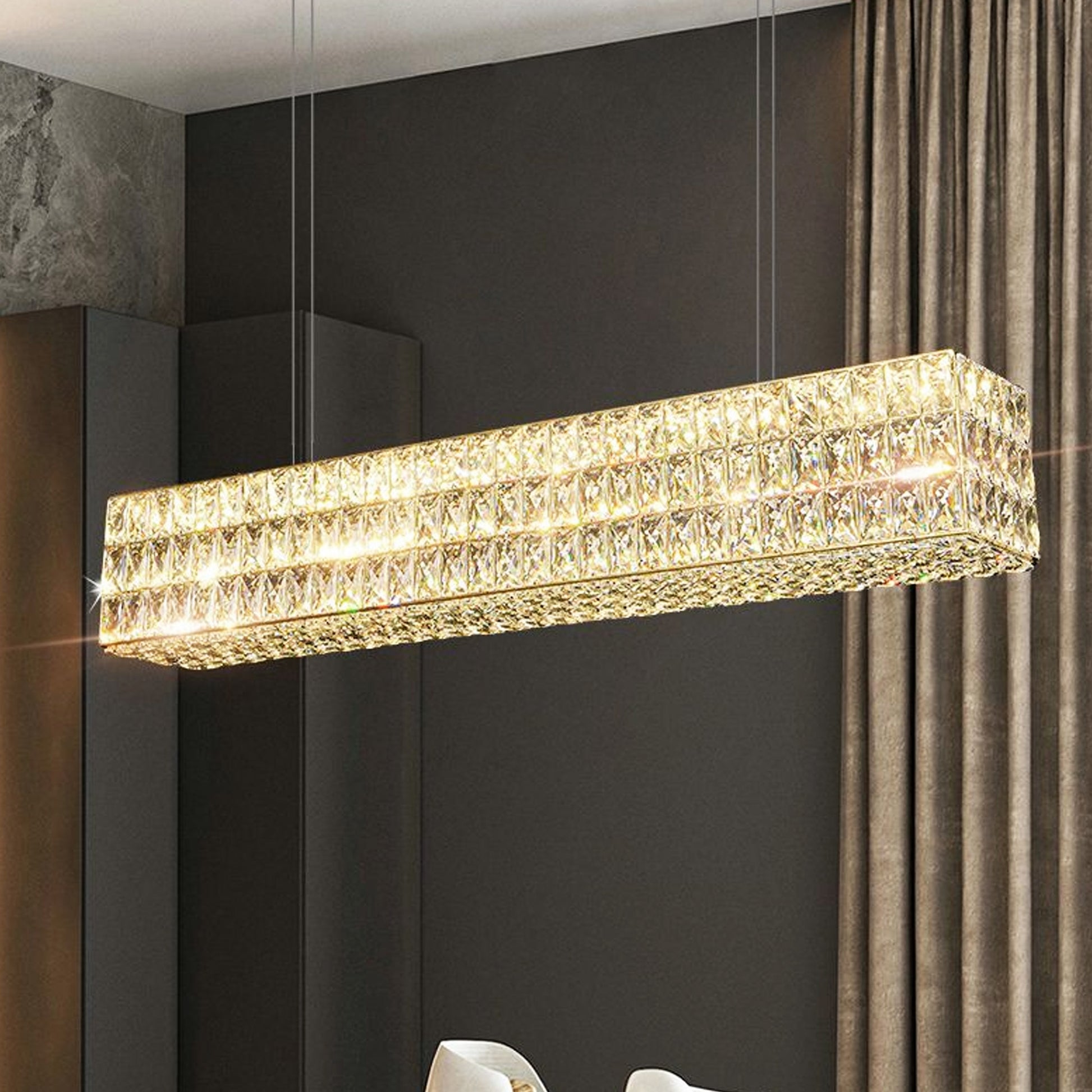 Lampă Suspendată Led App1566-cp Gold  4