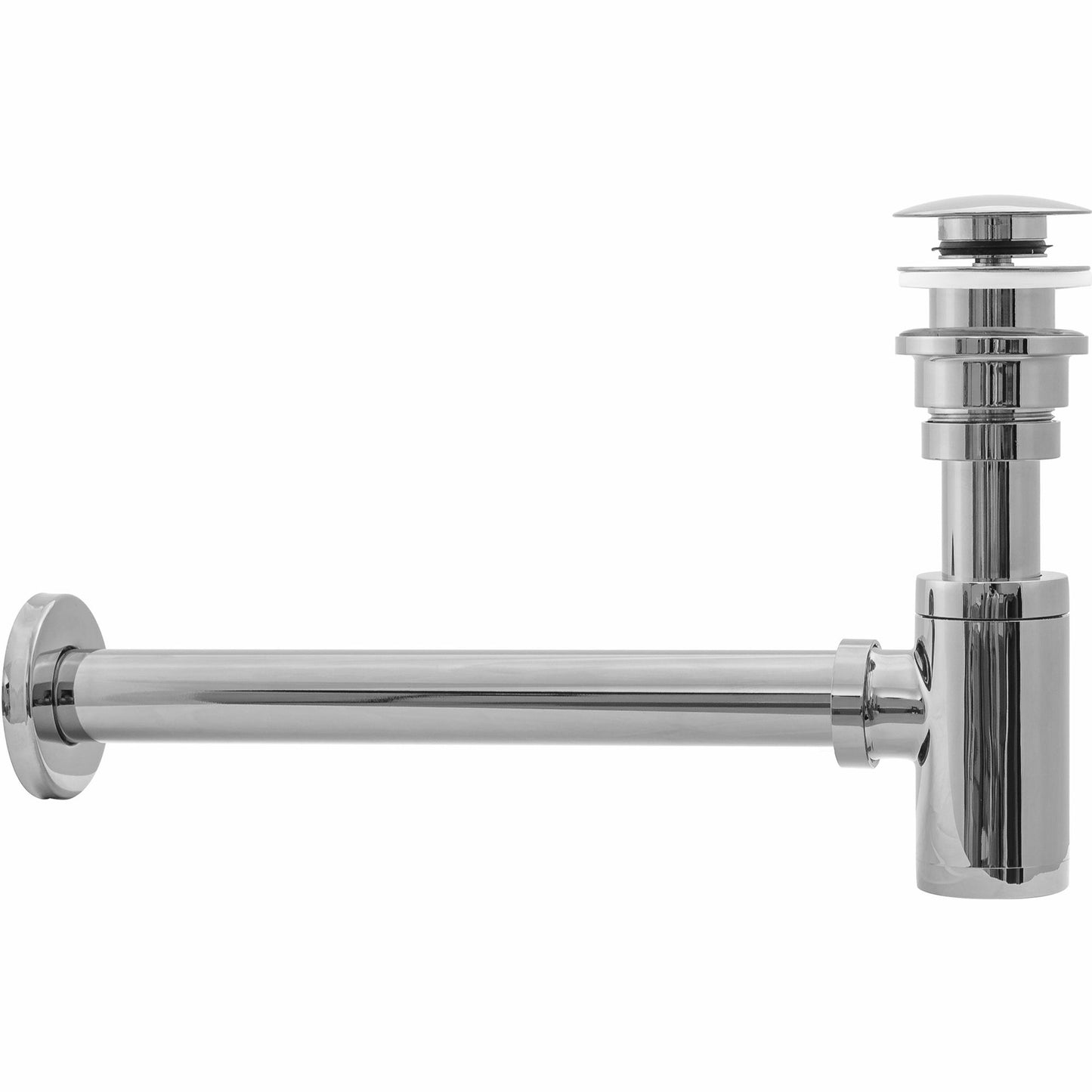 Sifon pentru lavoar Klik-Klak universal Crom 2