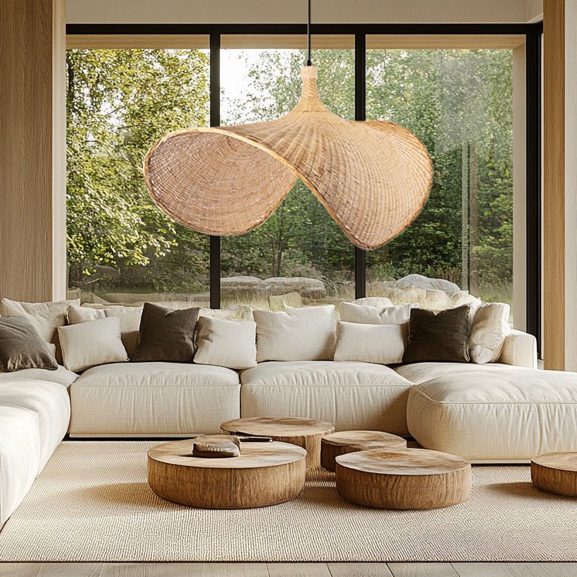 Lampă de tavan Bamboo APP1641-1CP 50cm  6