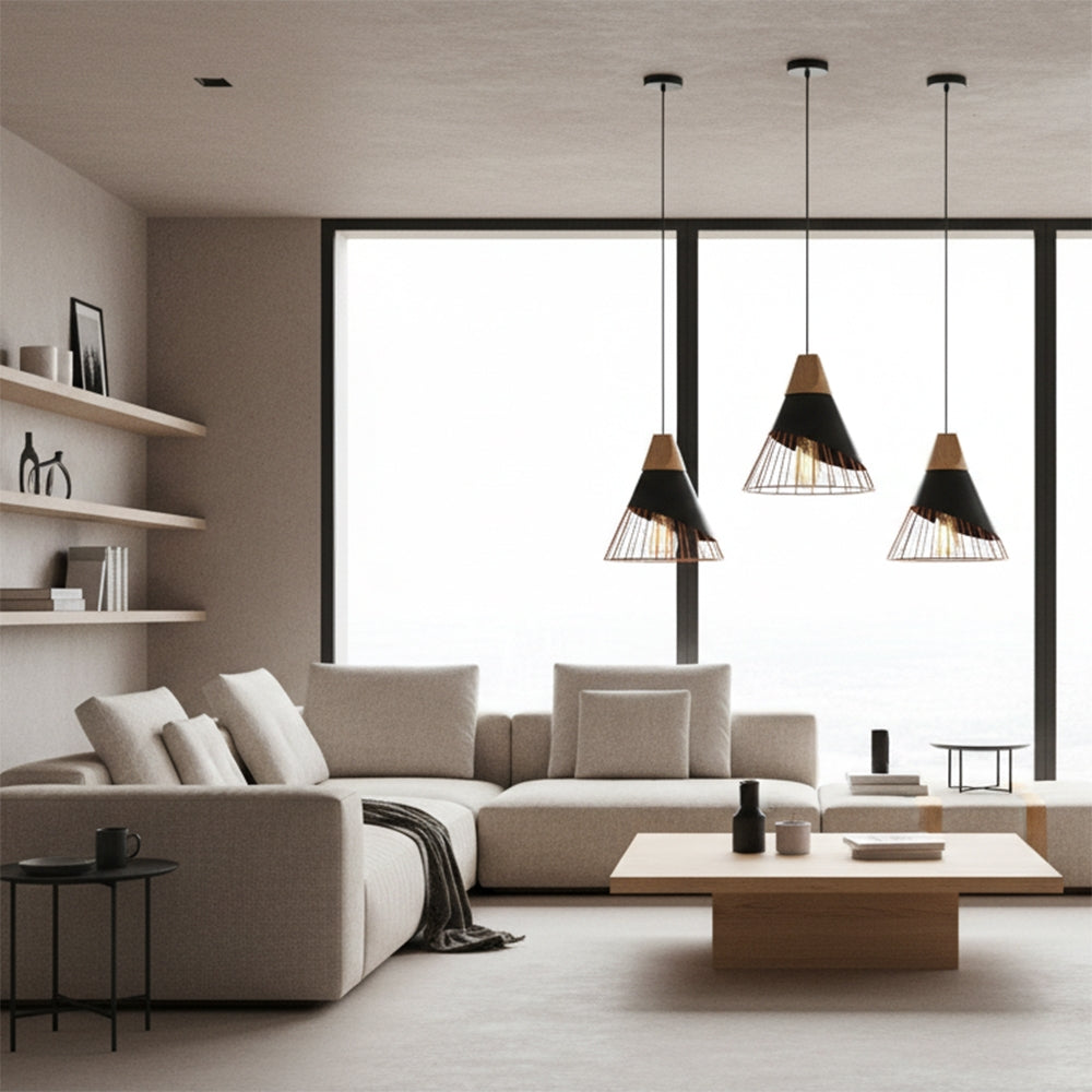 Lampa De Tavan Suspendabila Scandinav Metal APP225-1CP  5