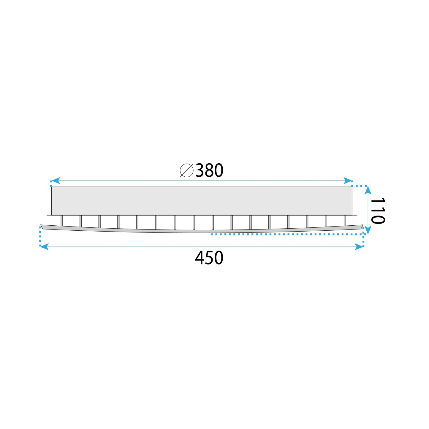 Lampă De Tavan Led Ms014-c Chrome  7
