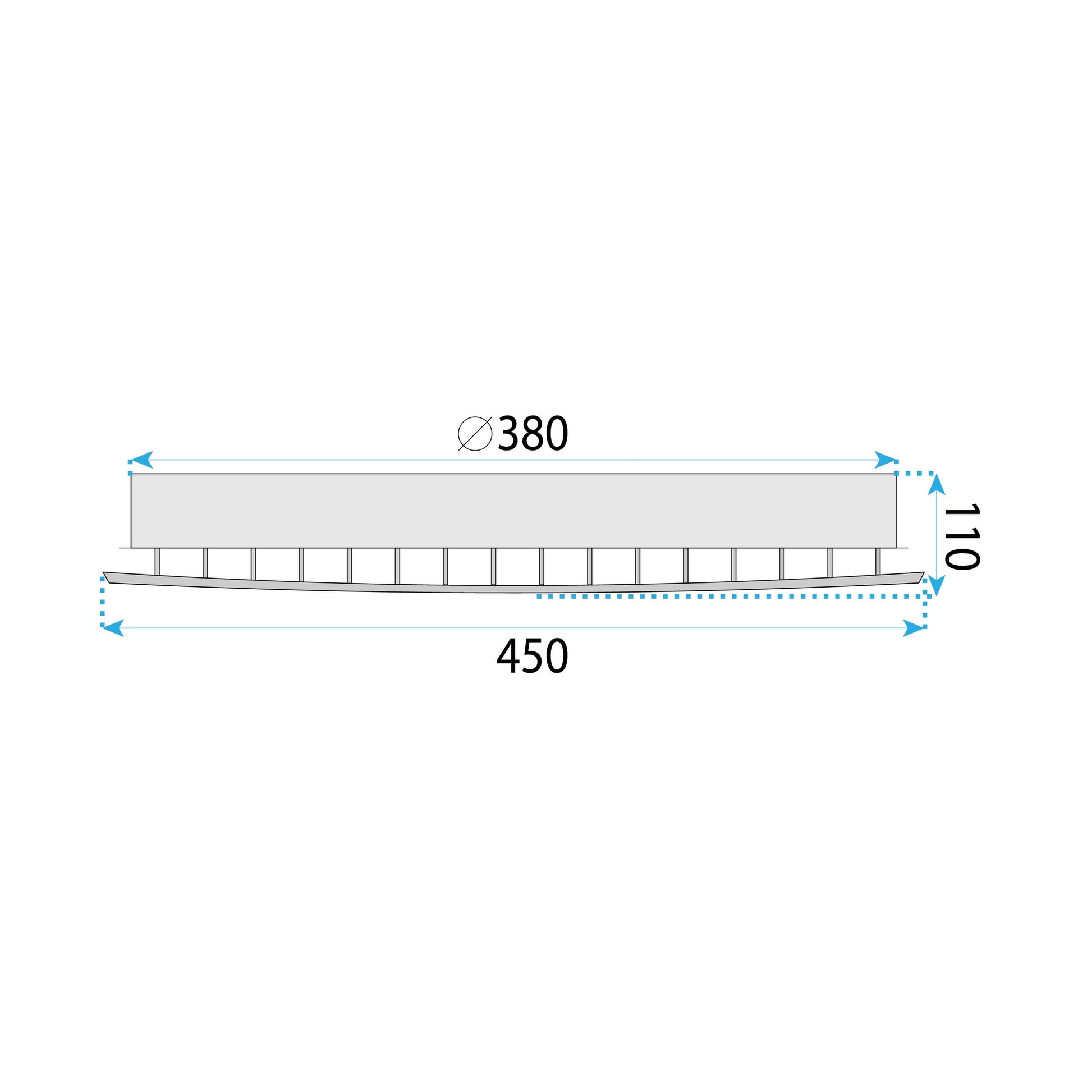 Lampă De Tavan Led Ms014-c Chrome  7