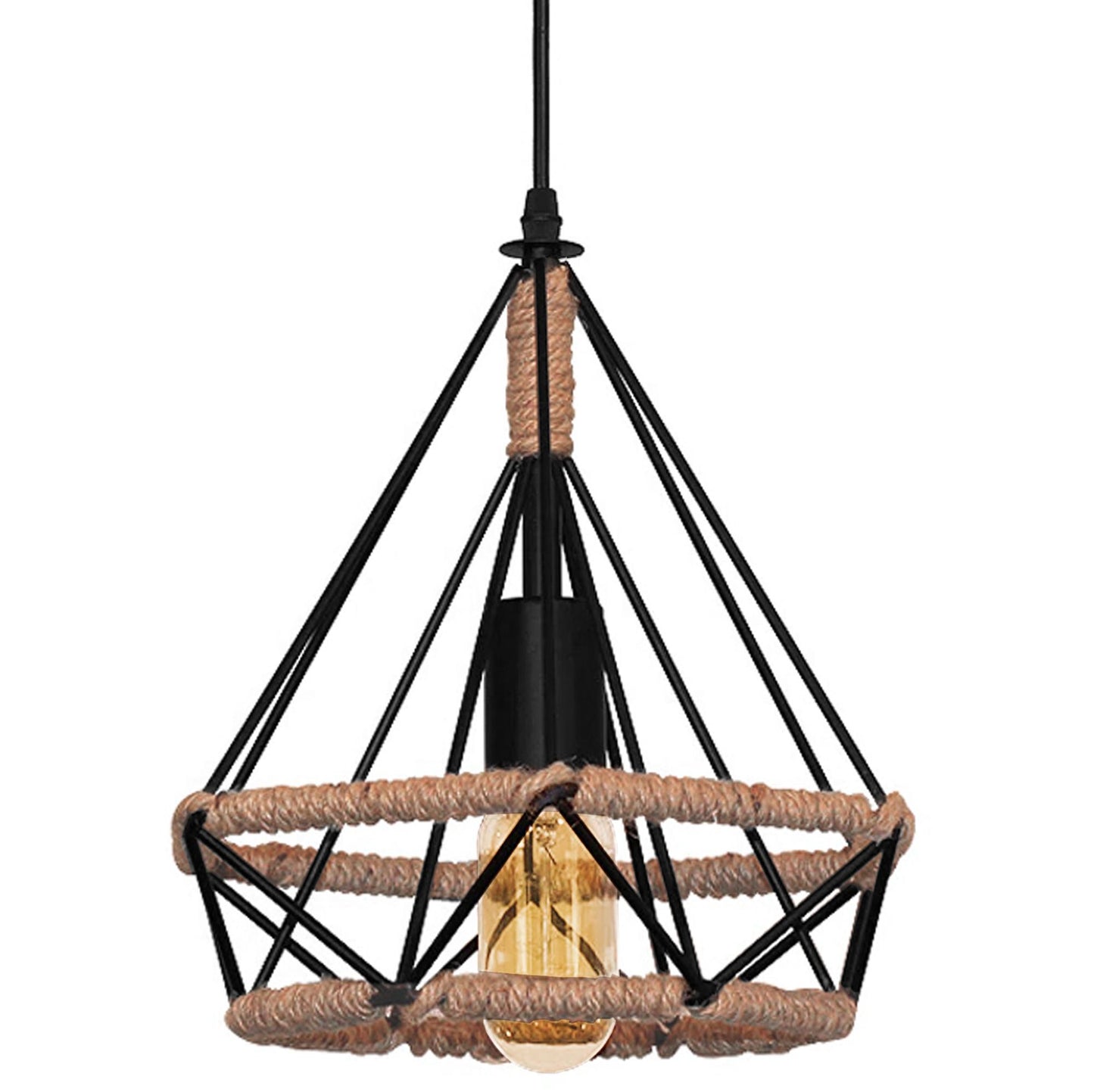 Lampa DE TAVAN SUSPENDABILA IN STIL loft Sfoara APP678-1CP  2