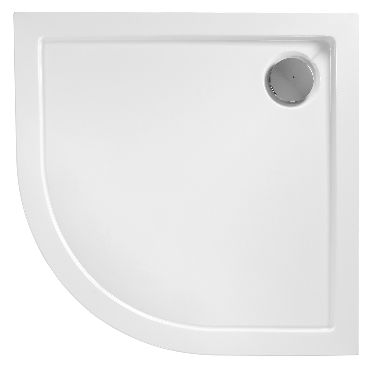 Cabina dus REA Look Chrome 80x80 Cu cădiță de duș Look albă 5