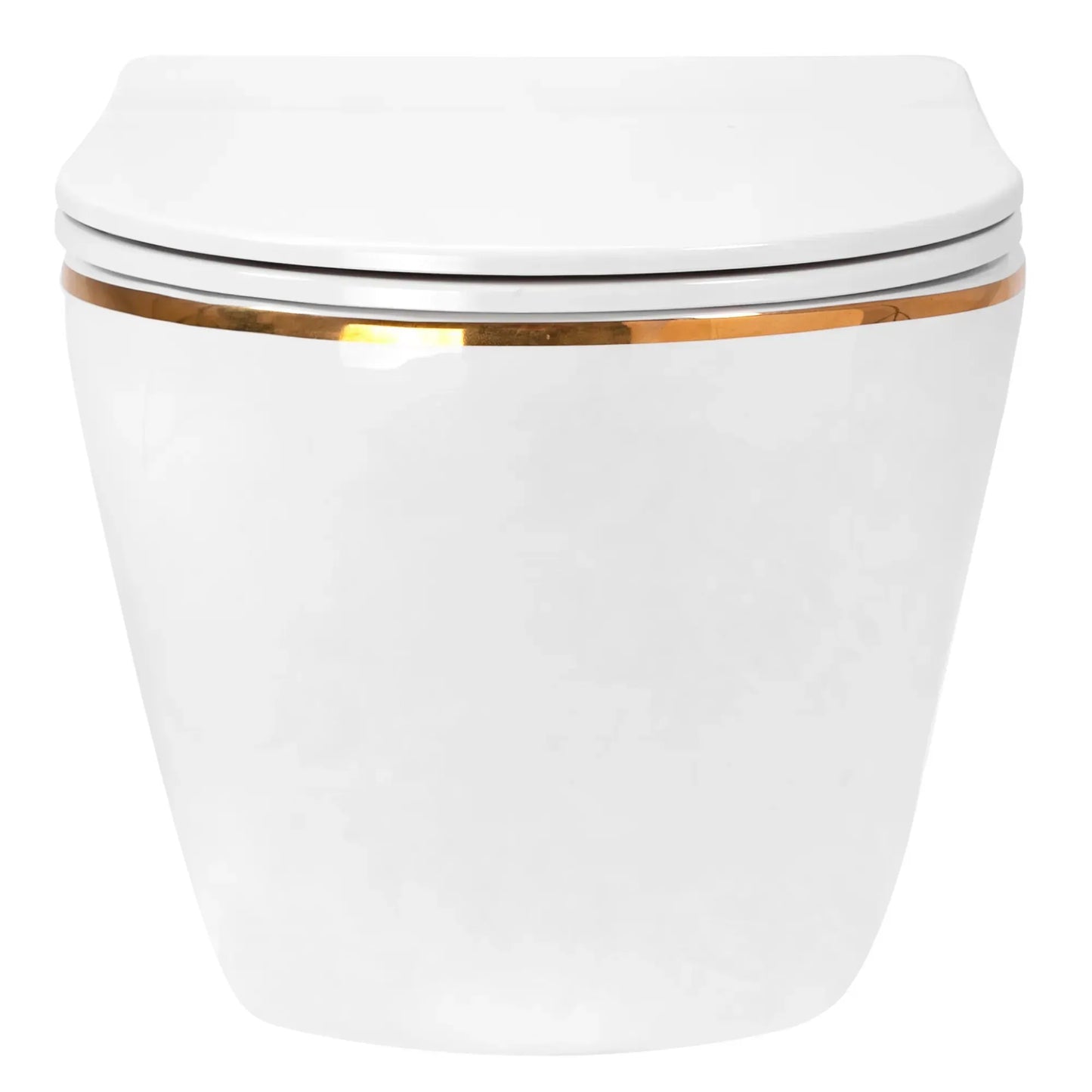 Vas WC suspendabil Rea Carlo Mini Tornado NF GOLD EDGE  2