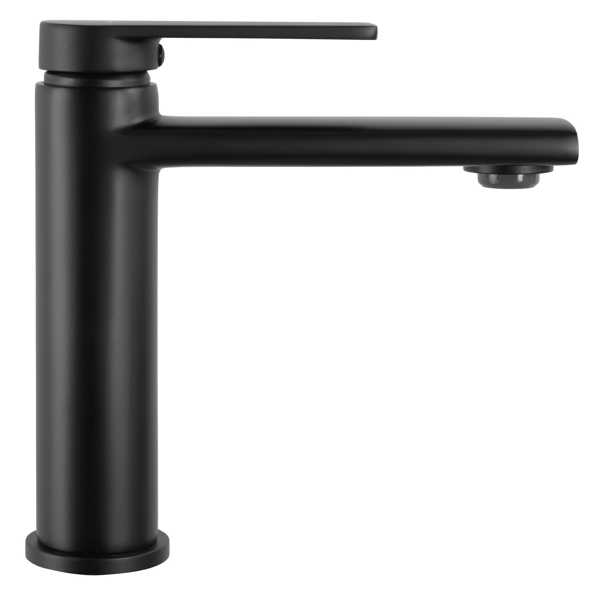 Baterie pentru lavoar Rea Verso BLACK negru low  2