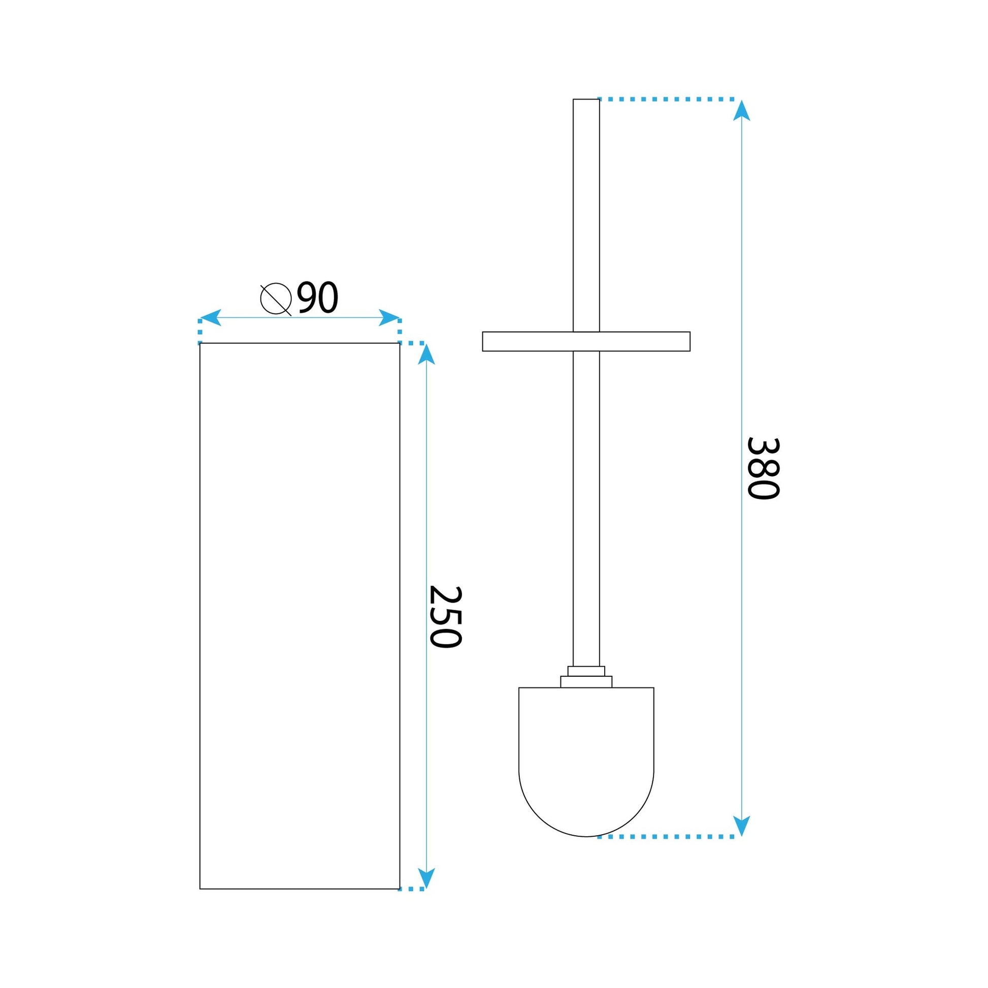 Perie Wc B106 Chrome  3