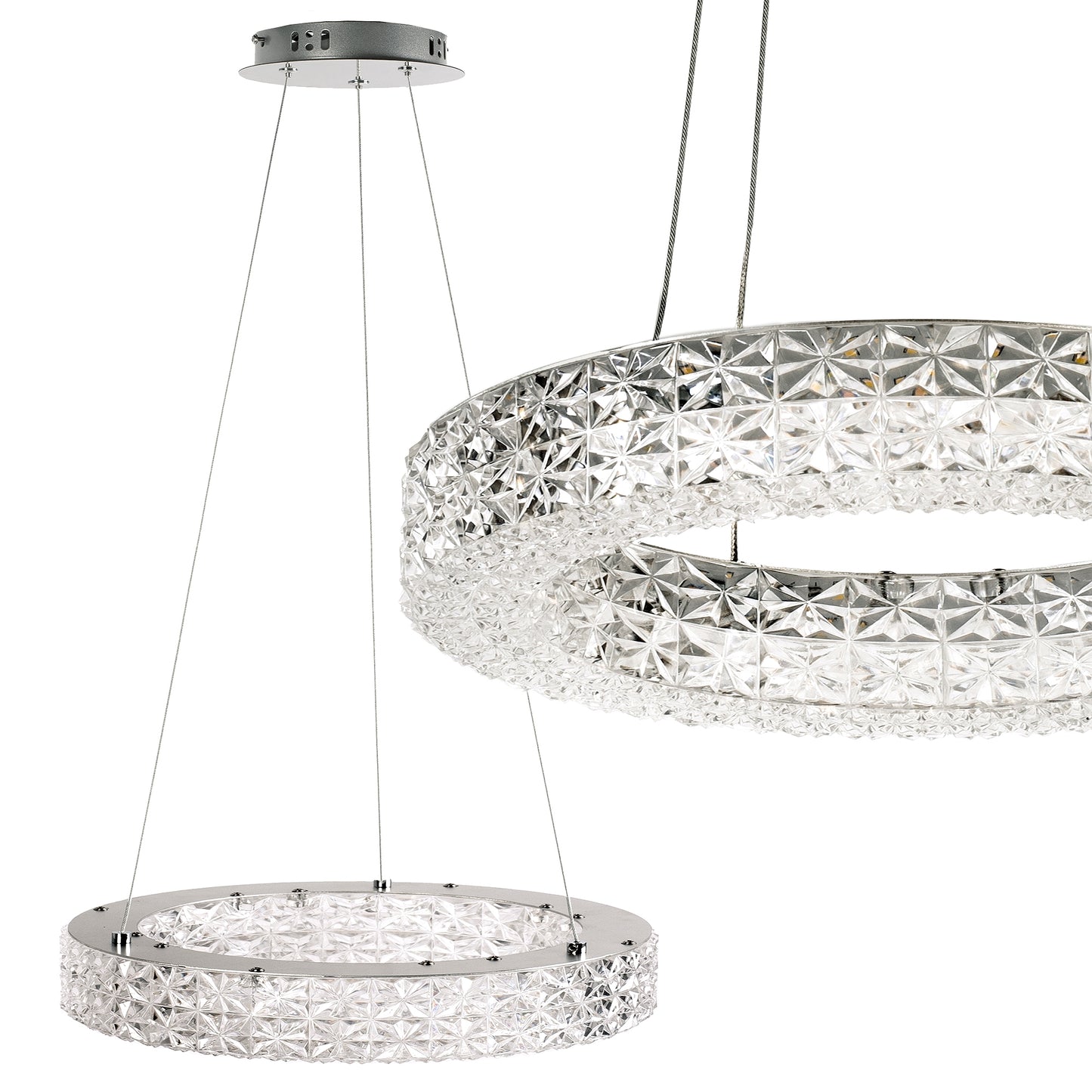 Lampa Led Ms004-cp 40cm Chrome  1