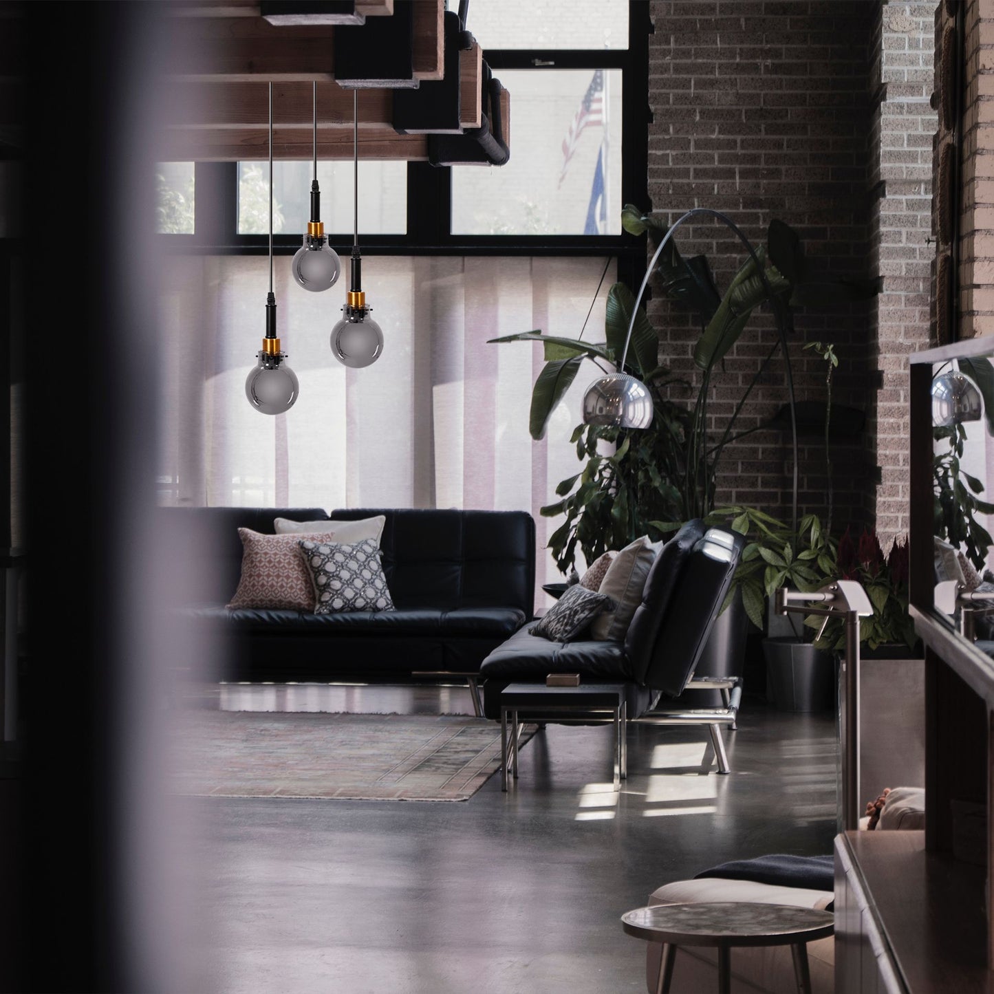 Lampă suspendată APP1124-1CP Black Gold  4
