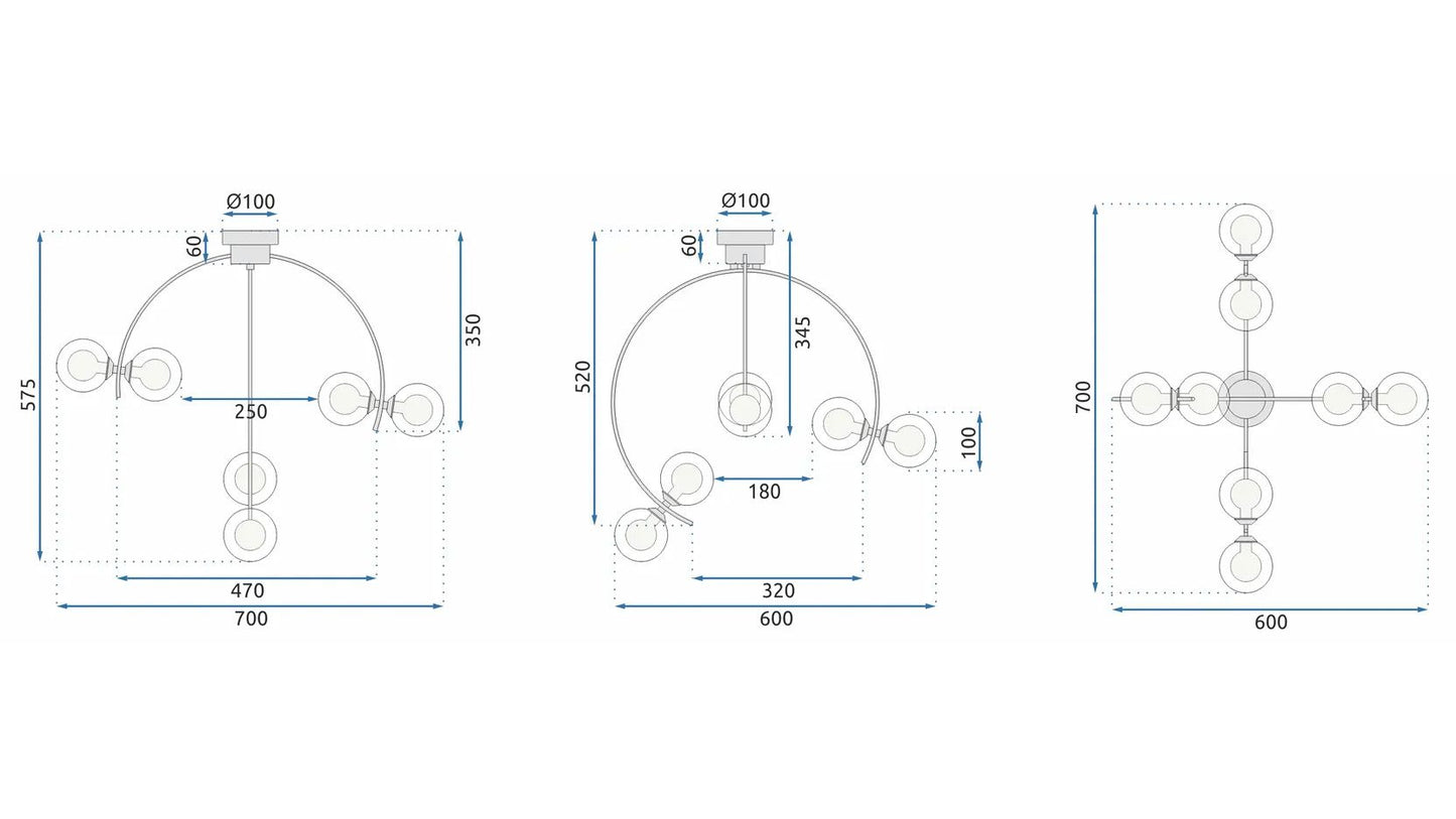 Lampa APP979-8C  9