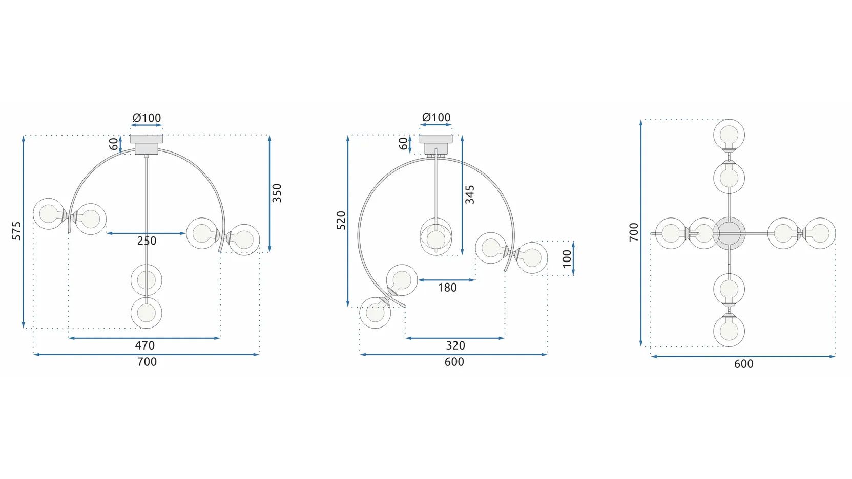 Lampa APP979-8C  9