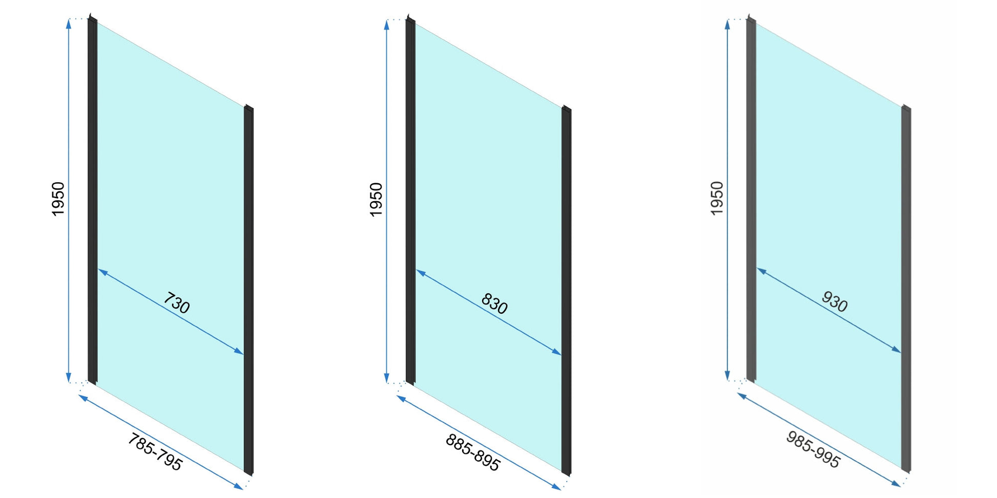 Cabina De Dus De Colt Rapid Swing 100x80 16