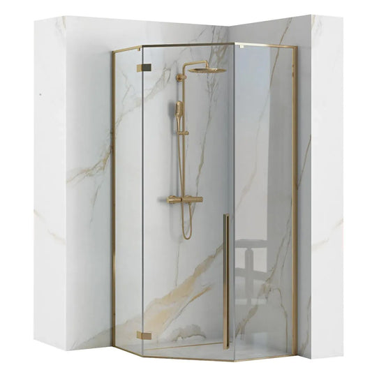 Cabina de dus DIAMOND GOLD  100x100  1