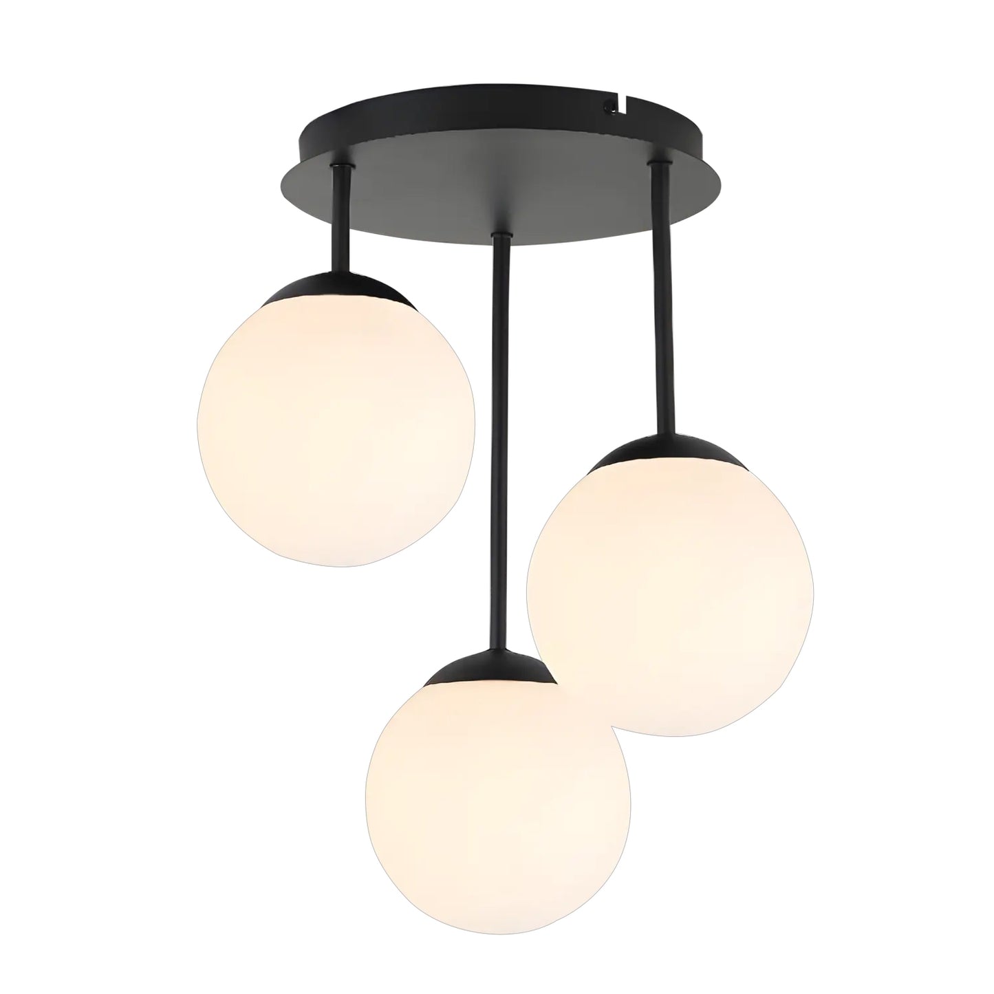 Lampă Suspendată APP1815-3CPR Black  1
