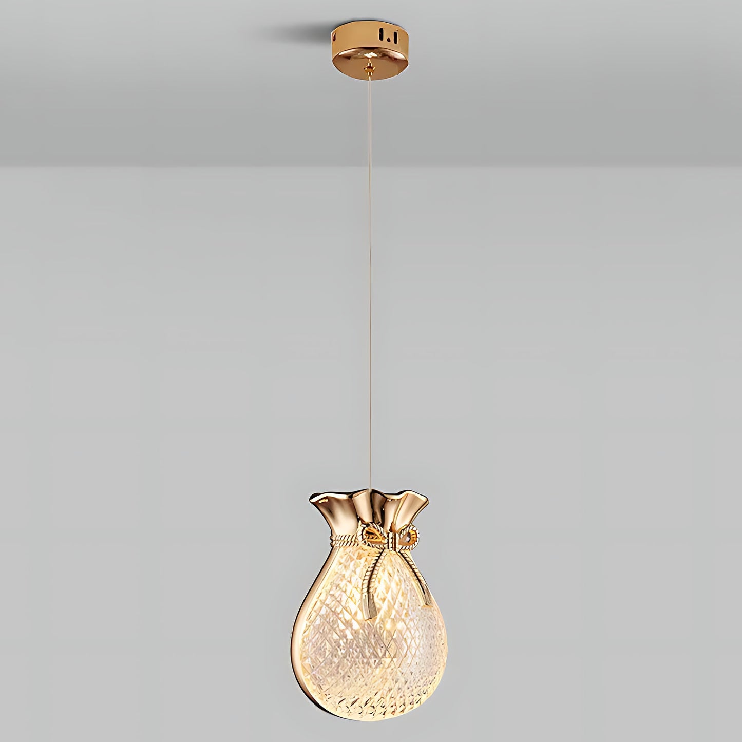 Lampă Suspendată De Tavan Lhj107-1cp Light Rose Gold  8