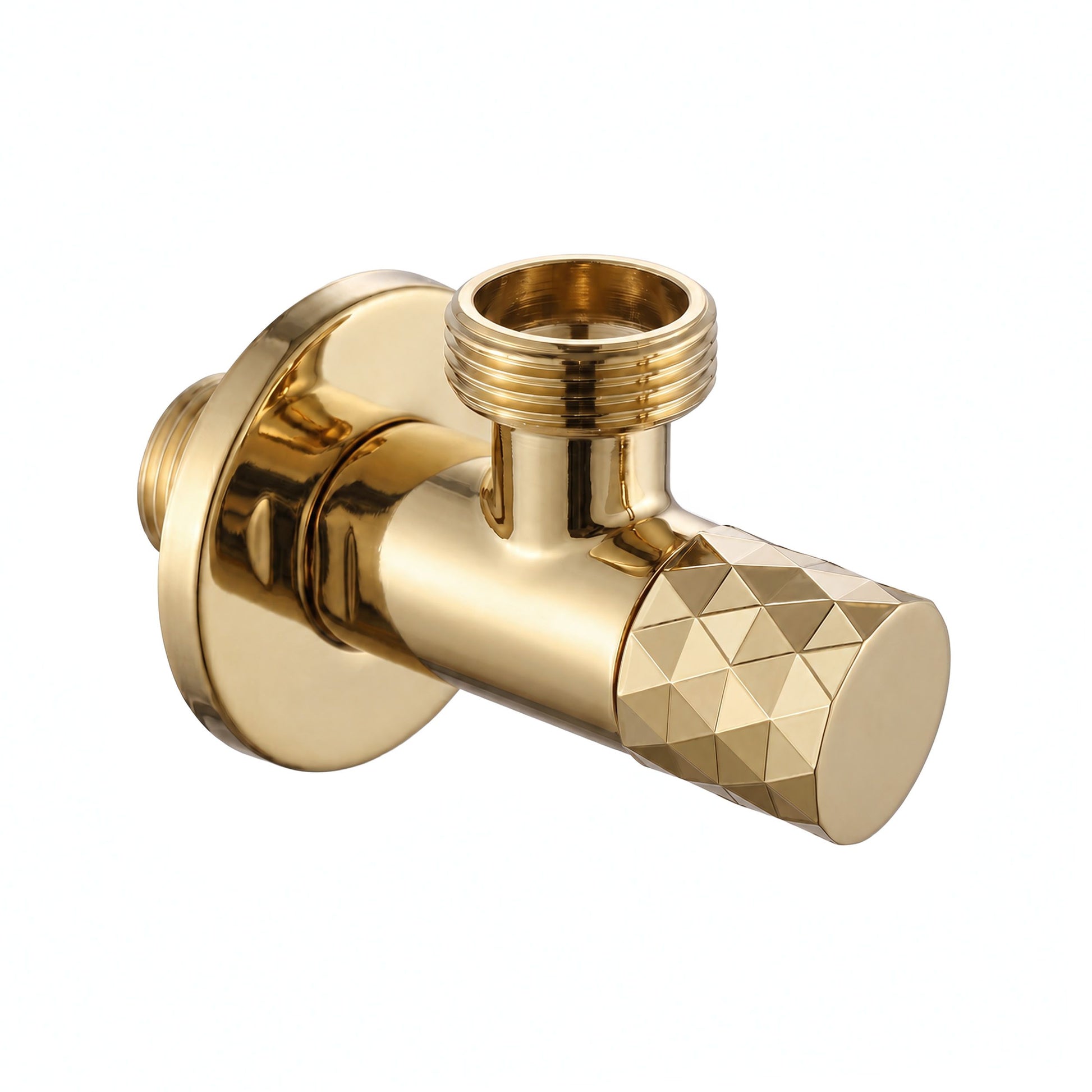 Robinet Colțar Diamond 03 1/2" X 3/4"Gold 1