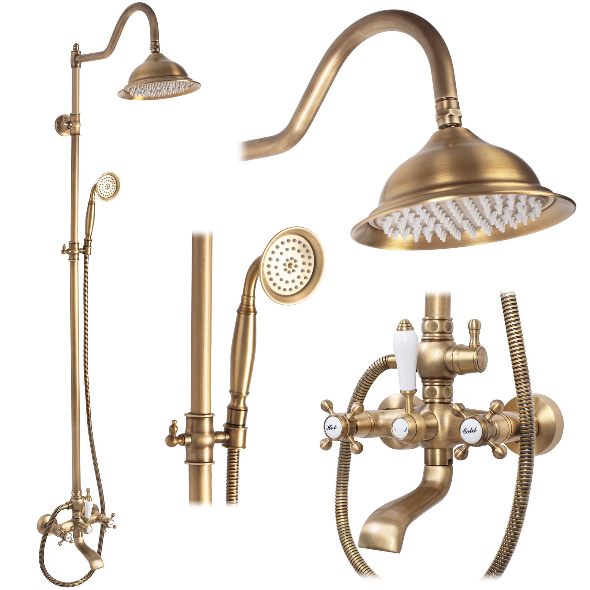 Set dus REA BERGAMO antique bronze  1