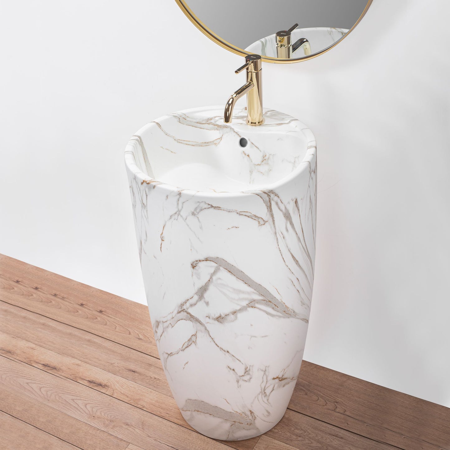 Lavoar de sine stătător Ceramic Rea Anya Lava Matt  7