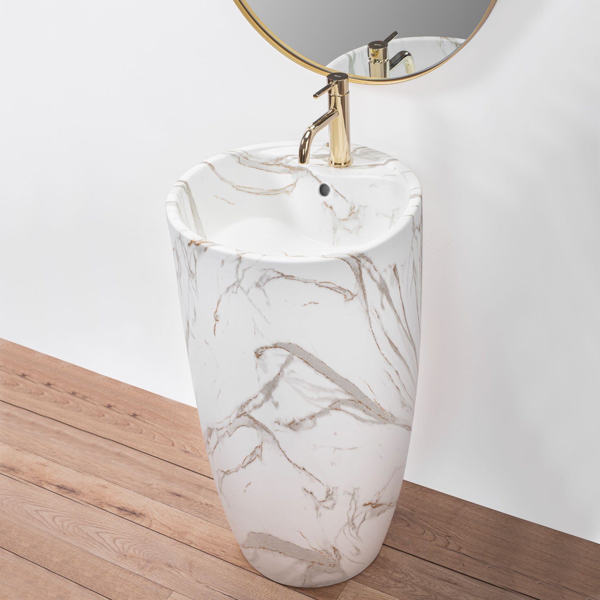 Lavoar de sine stătător Ceramic Rea Anya Lava Matt  7
