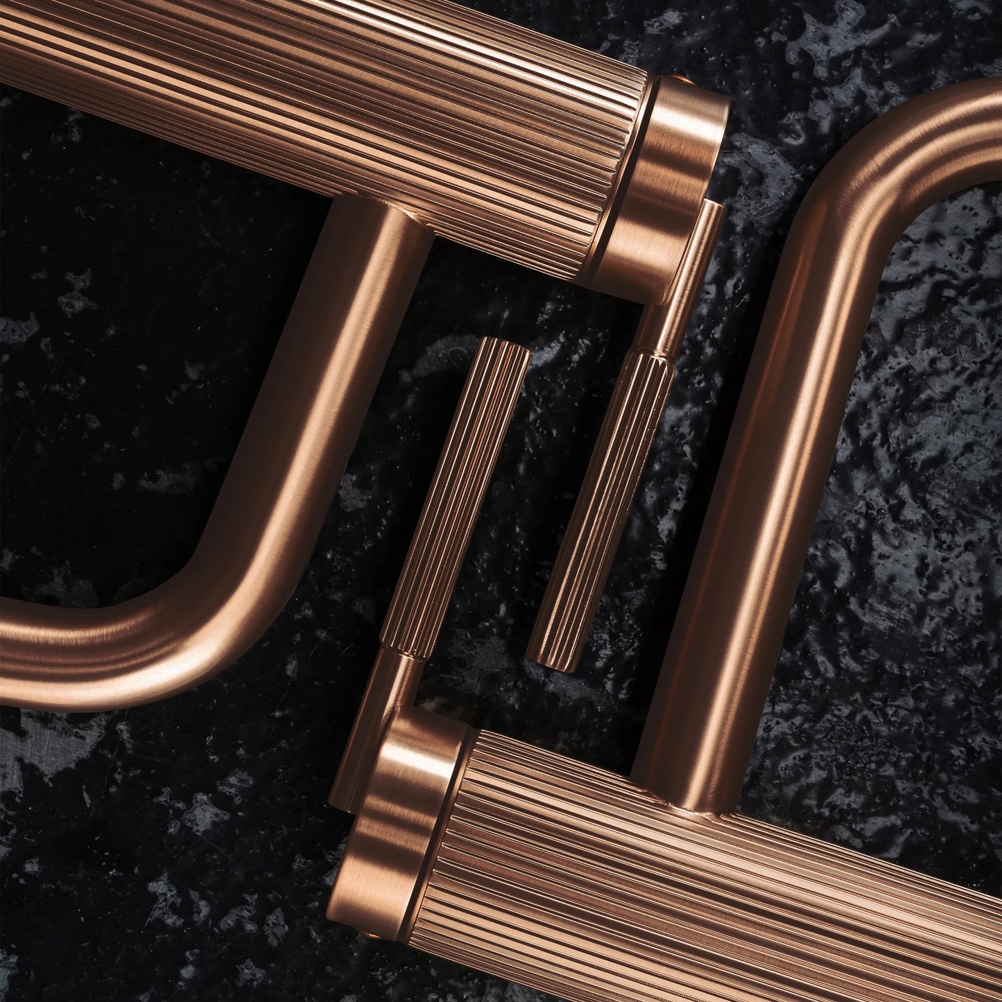 Baterie Pentru Baie Rea Argon Brush Copper High  2