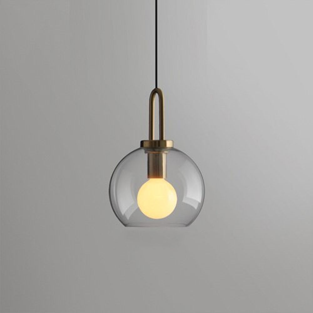 Lampă de tavan suspendată sticlă 20cm APP629-1CP 3