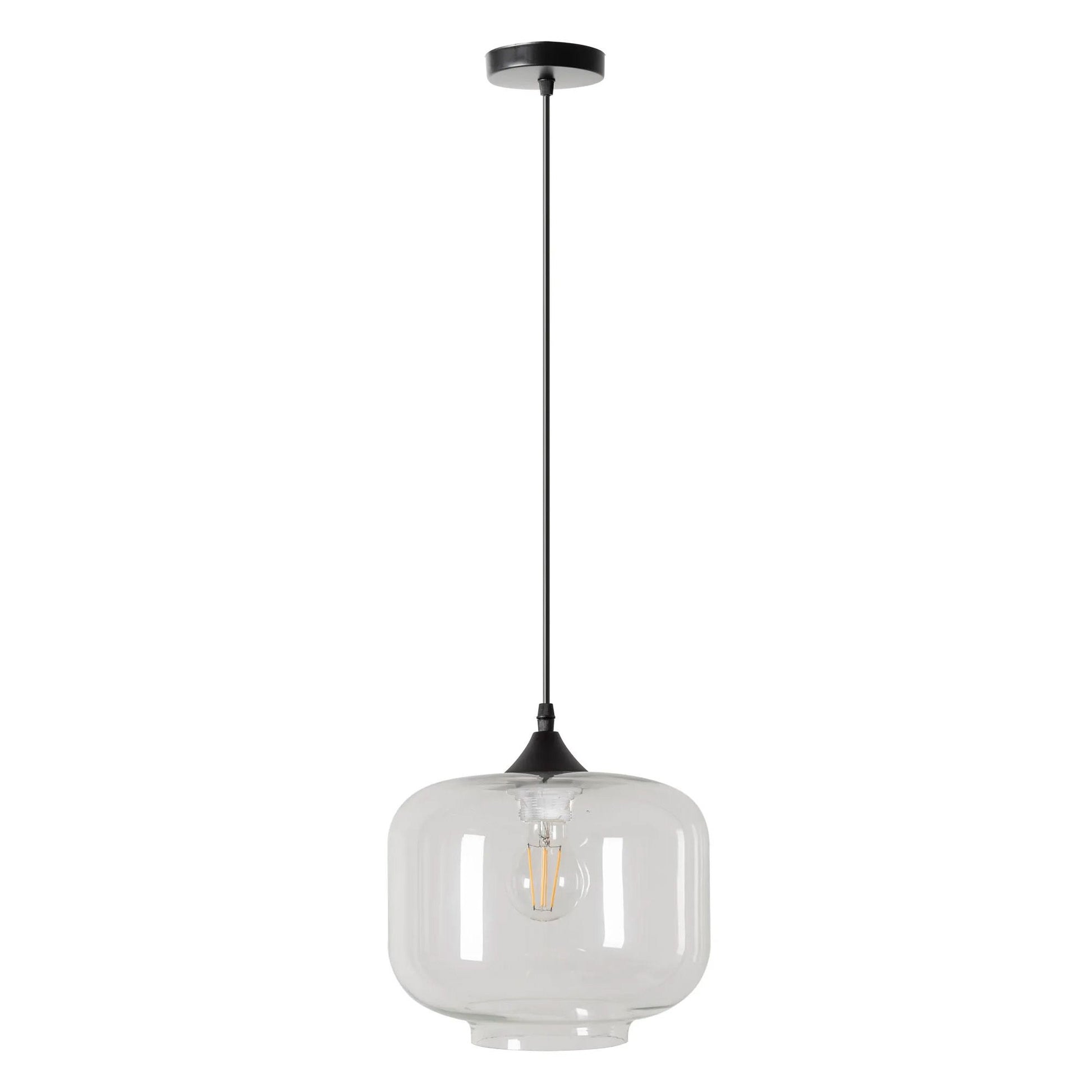 Lampa De Tavan Suspendabila Din Sticla APP312-1CP Loft  6