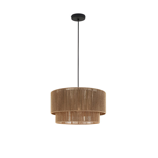 Lampă Suspendată APP1836-1CP Nature Black  1
