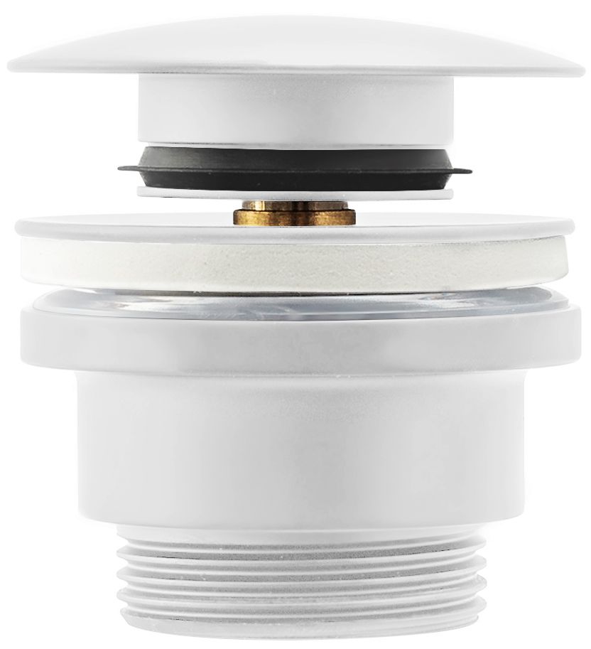 Dop pentru lavoar universal click-clack Rea Alb  1