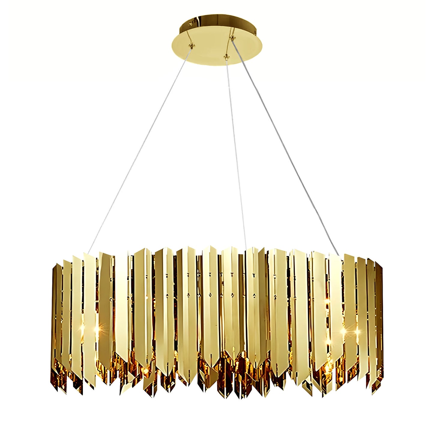 Lampa APP1764-8CP Metal Gold  1