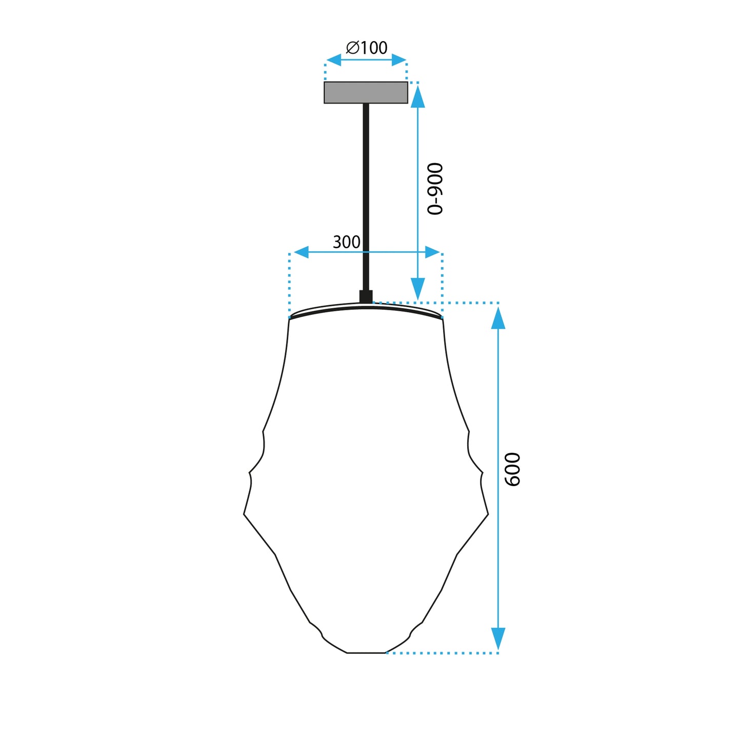 Lampă De Tavan APP1322-1CP  9
