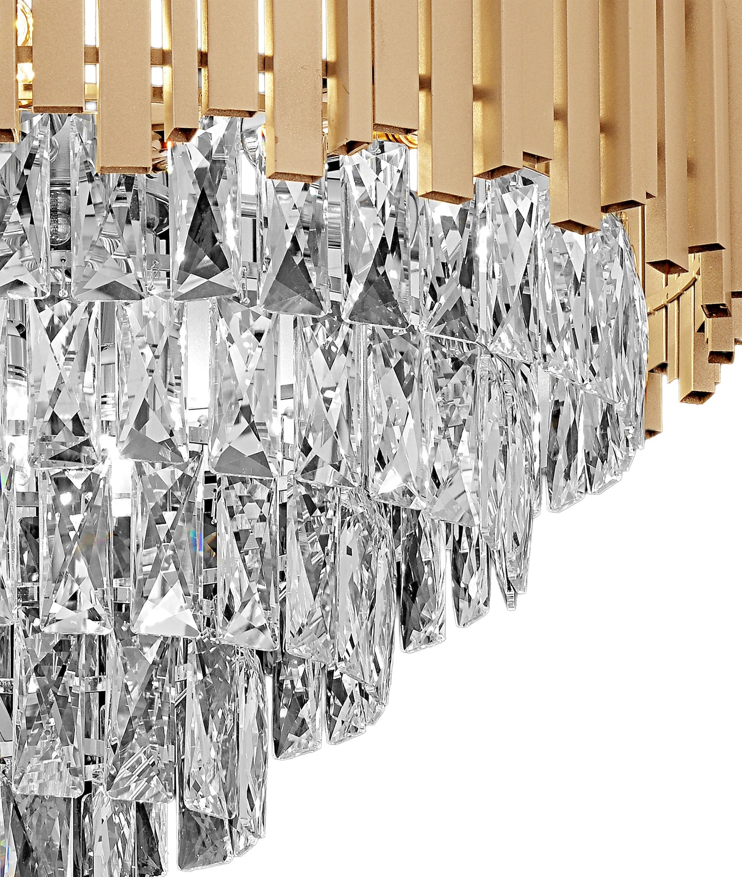 Lampă Suspendată Cristal G052-cp 60cm Gold  5
