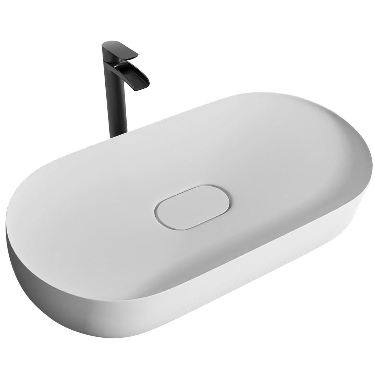 Lavoar pentru blat IRIS 71 CM White 8