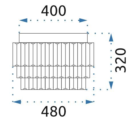 Lampă de tavan din cristal Plafond LED APP776-1C  8
