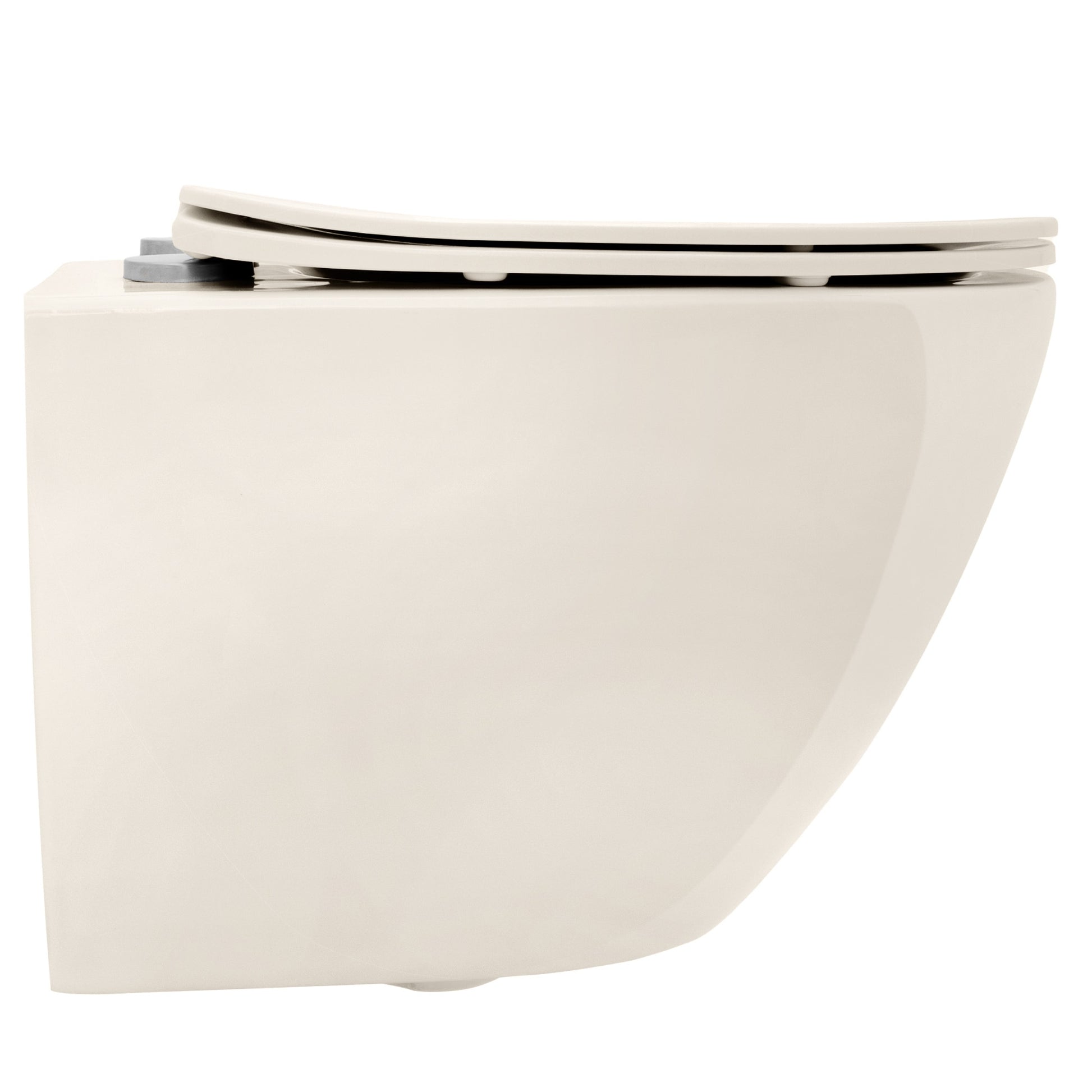 Vas Wc Suspendabil Rea Carlo Mini Rimless Ecru  2