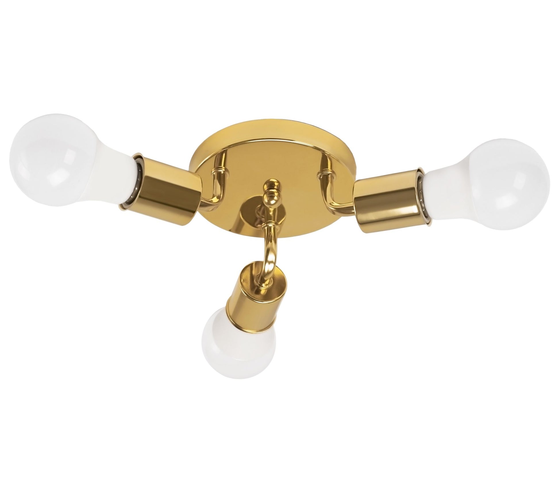 Lampă triplă de tavan Metal Gold APP704-3C  2