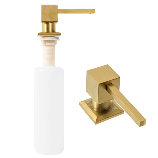 Dozator de săpun gold brush square  1