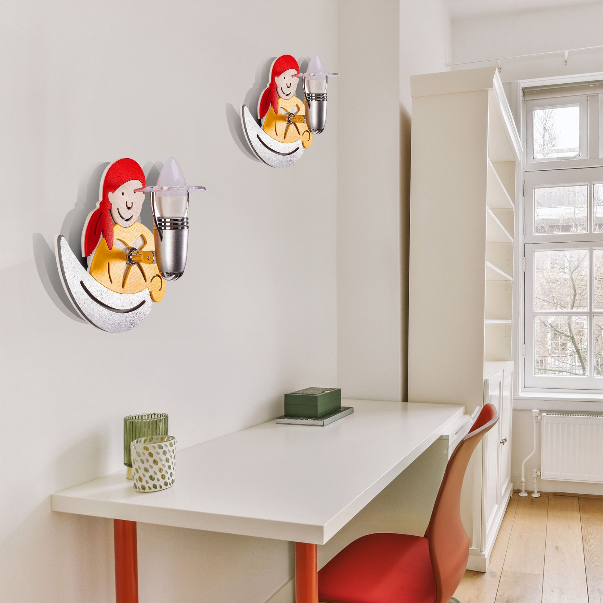 Lampa de perete PIRATE YELLOW 4717  6