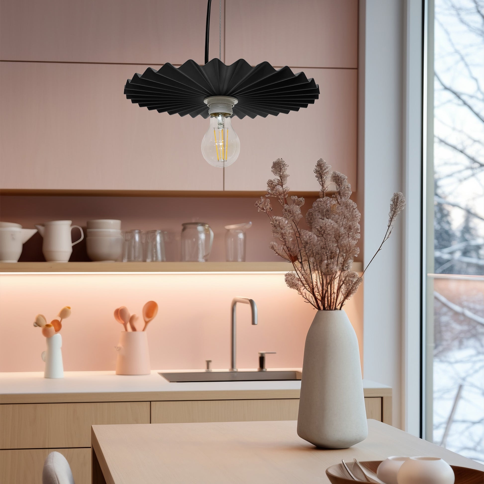 Lampă De Tavan APP1452-1CP Black  4