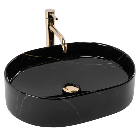 Lavoar Pe Blat Rea Nadia 50 Black Stone  1
