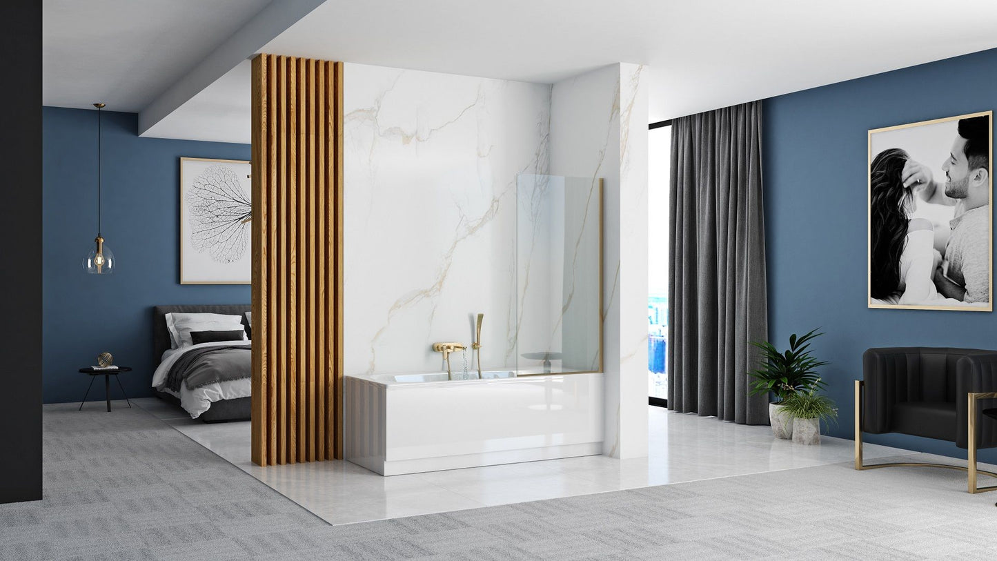 Paravan pentru cada Rea Elegant Gold 80 5