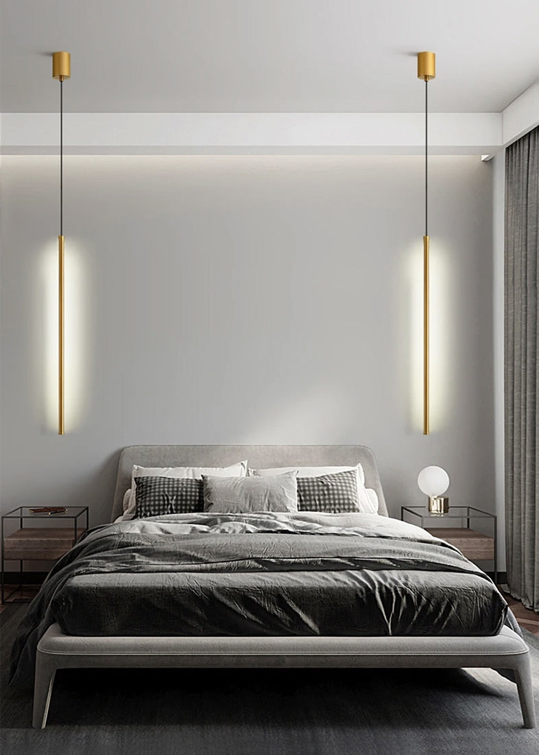 Lampă De Tavan Led App1414-c Gold 100cm  7
