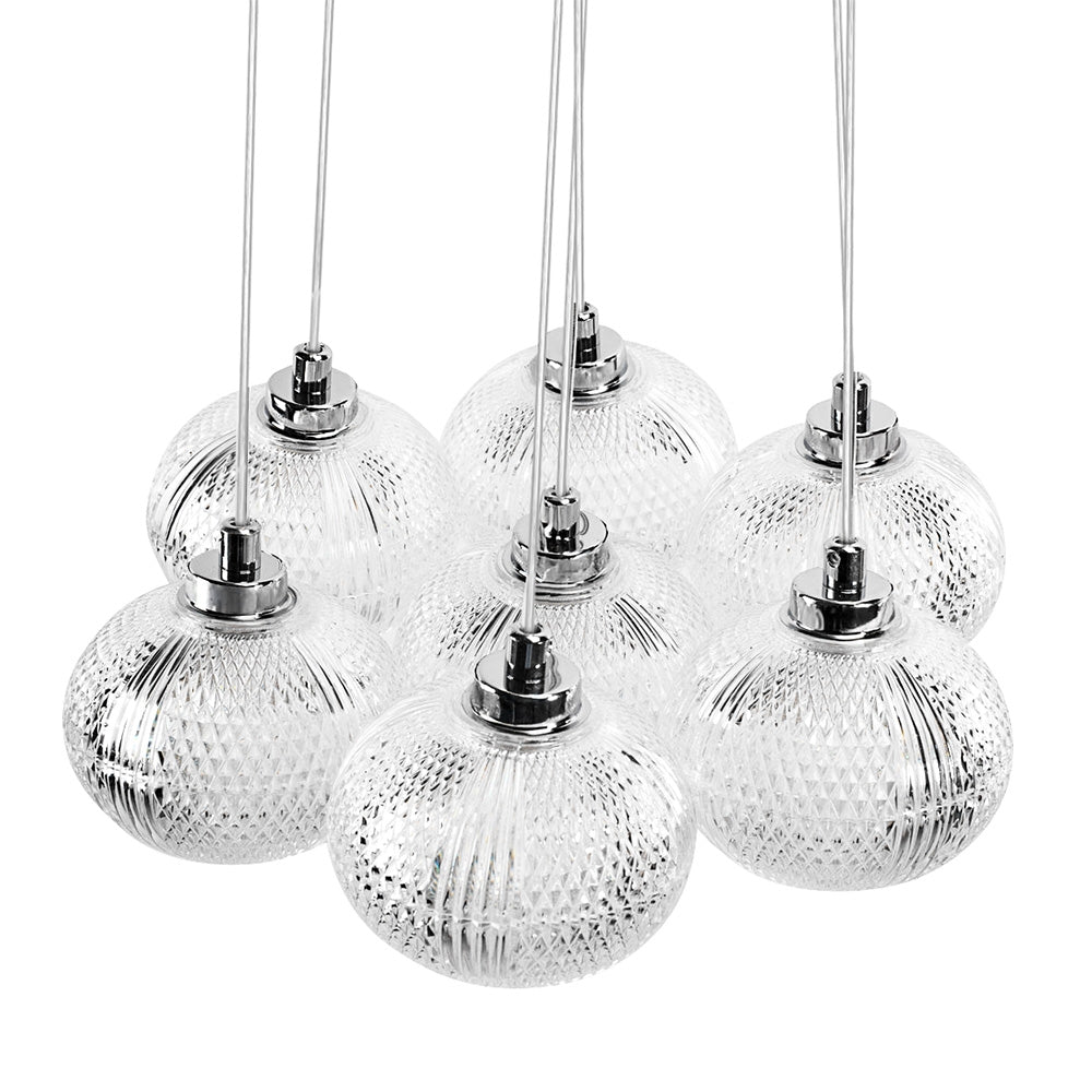 Lampă Suspendată Ms021-7cp Chrome  6