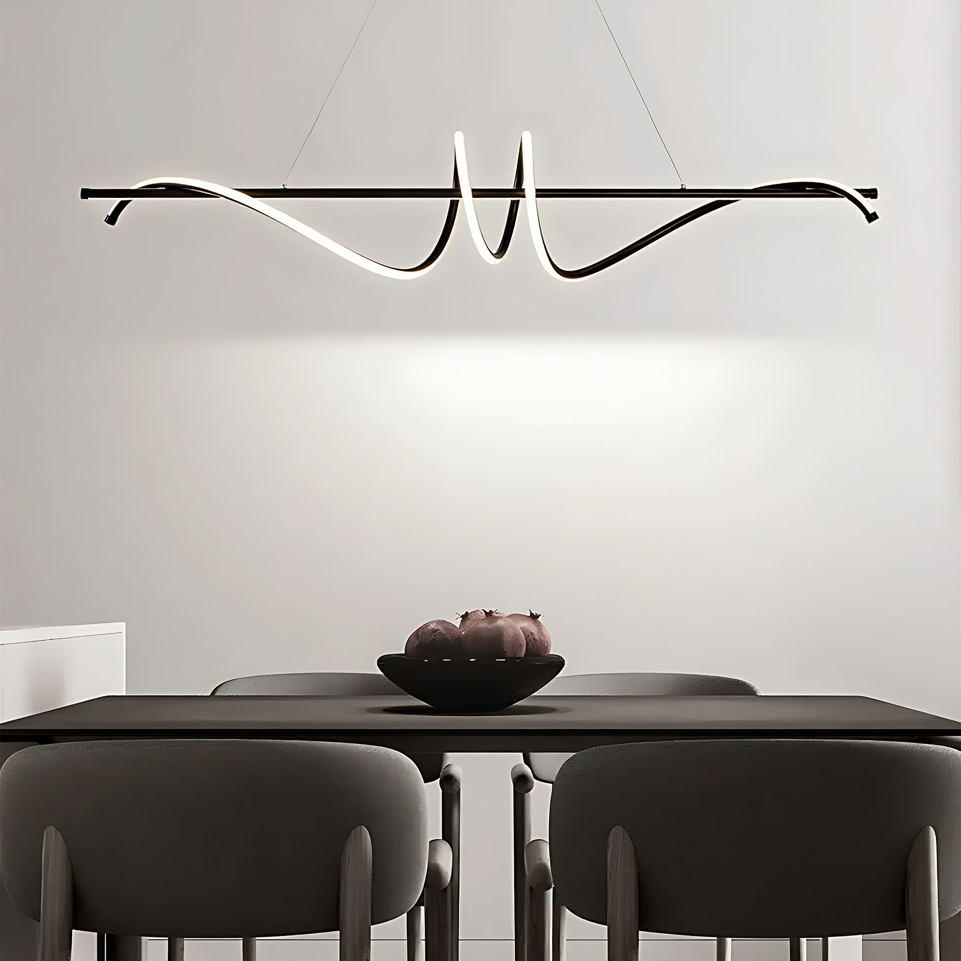 Lampa Wisząca Lhj023-cp 120 Cm Black  4