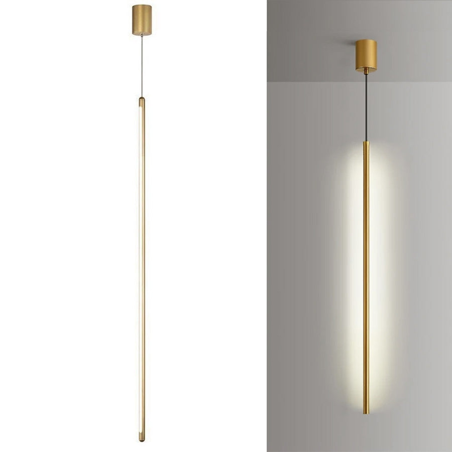 Lampă De Tavan Led App1414-c Gold 100cm  1