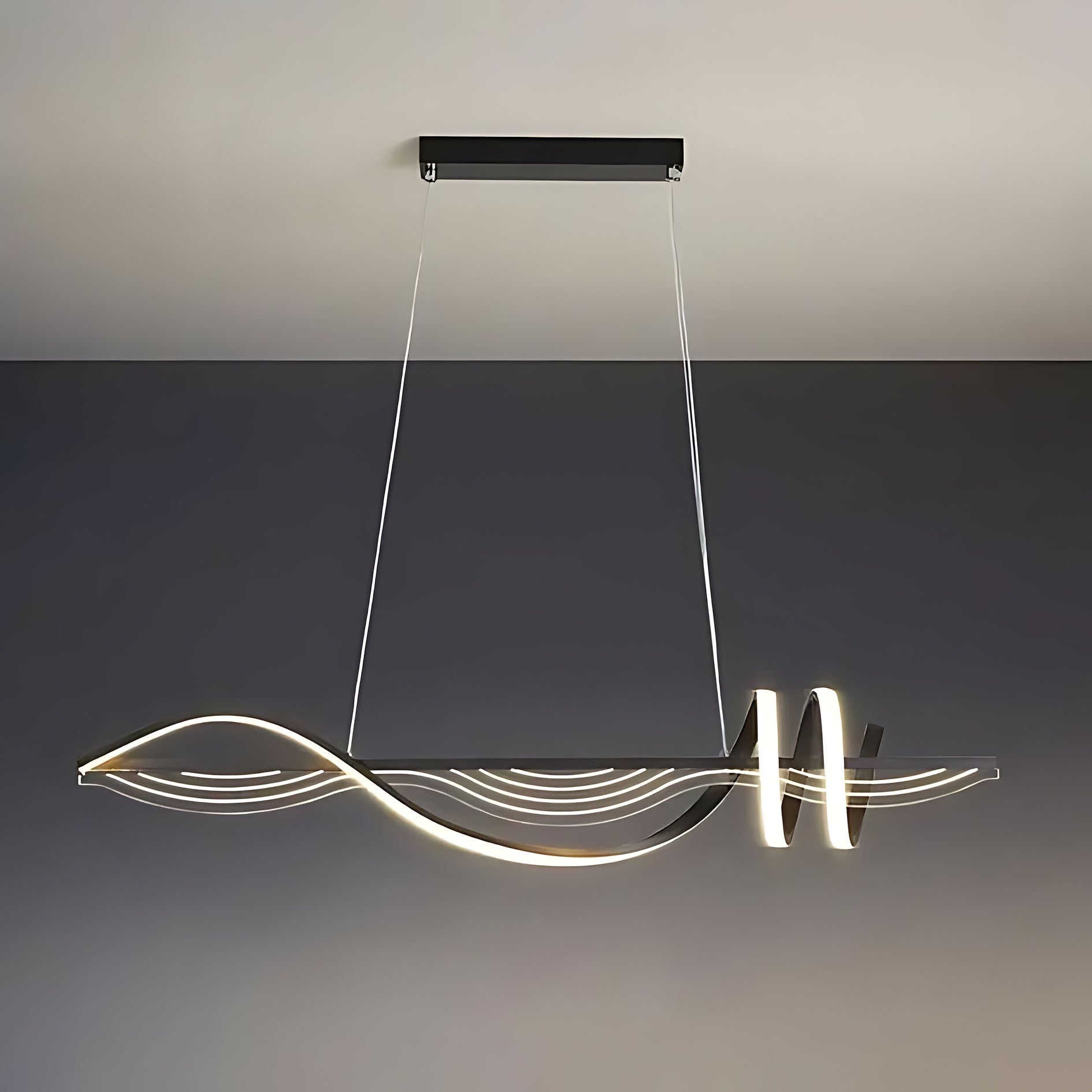 Lampa Led Lhj041-cp 100 Cm Black  5