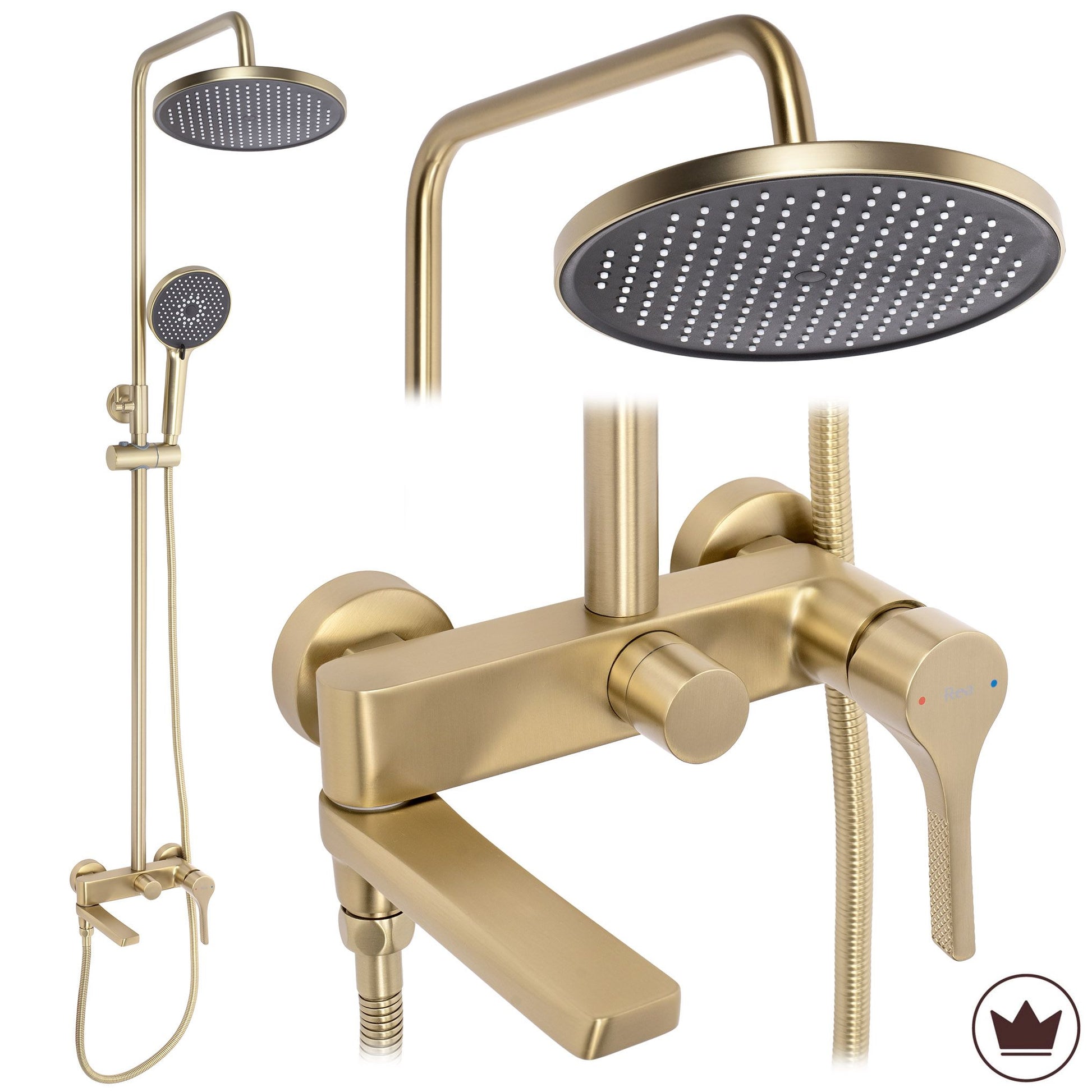 Set Dus PREMIUM Rea Maxim Brush Gold 1
