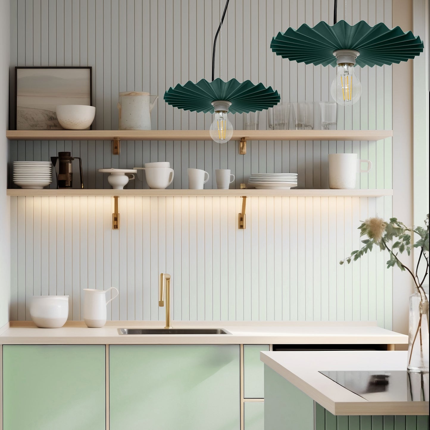 Lampă De Tavan APP1455-1CP Green  4